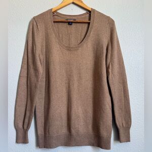 Large Scoop Neck Sweater, Camel Color, Old Navy